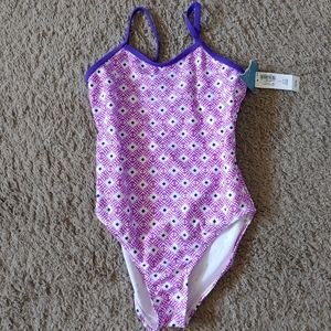 Old Navy purple swimsuit size small